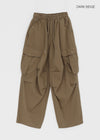(UNISEX) Boenti Wide Cargo Pants