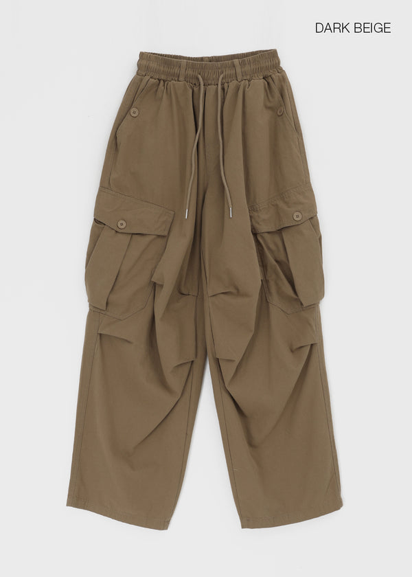 (UNISEX) Boenti Wide Cargo Pants