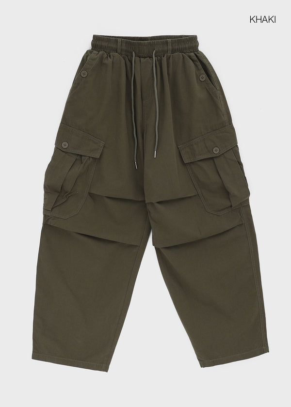 (UNISEX) Boenti Wide Cargo Pants