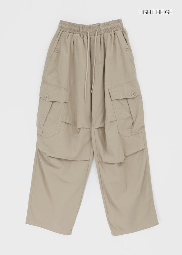 (UNISEX) Boenti Wide Cargo Pants