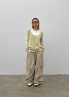 Zest Deep U-Neck Wool Knit