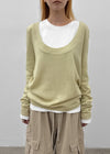 Zest Deep U-Neck Wool Knit