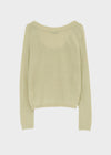 Zest Deep U-Neck Wool Knit