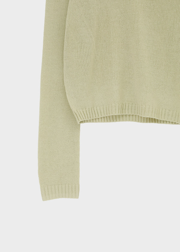 Zest Deep U-Neck Wool Knit