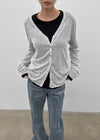Glamt V-neck knit cardigan