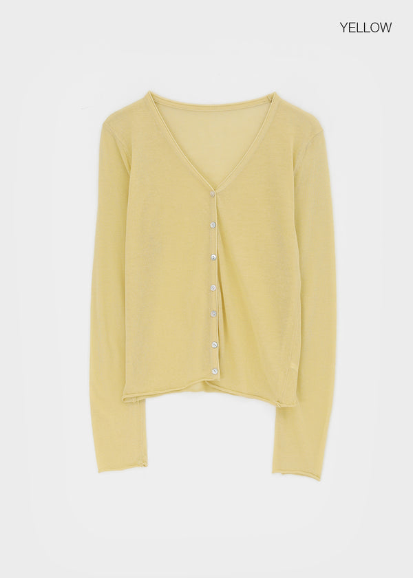 Glamt V-neck knit cardigan