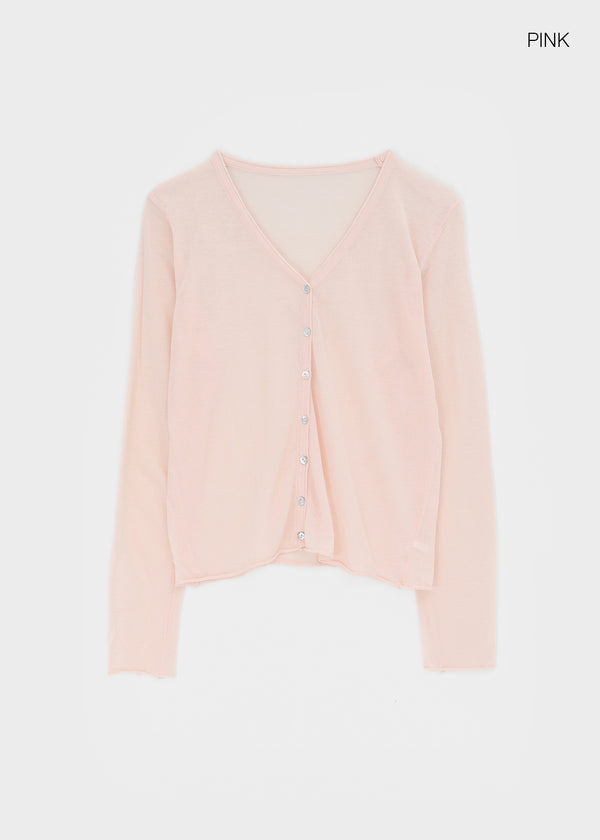 Glamt V-neck knit cardigan