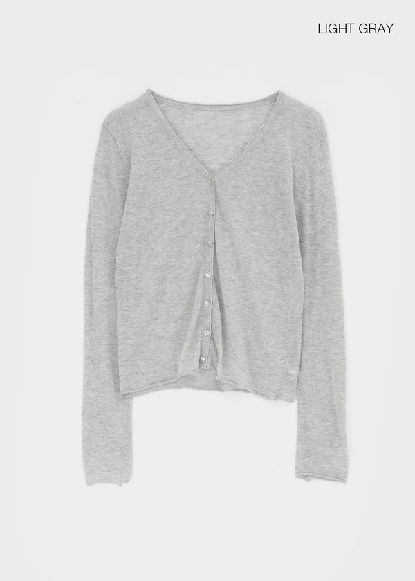 Glamt V-neck knit cardigan