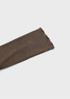 Dublin color-block wool knit long socks