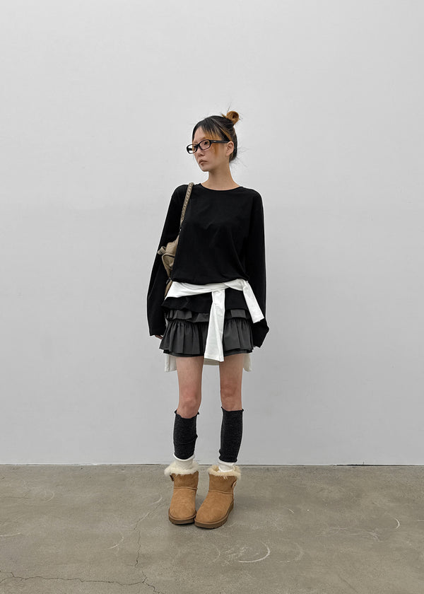 [MADE] Seasoning Basic Loose Fit Long Sleeve Tee