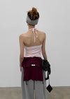 Patina Tencel Lace Halter Sleeveless (Built-in Cup)