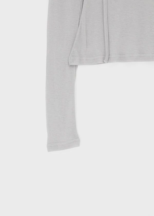 Abe Frill V-Neck Long Sleeve Tee (30% Wool)