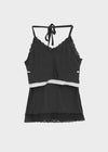 Patina Tencel Lace Halter Sleeveless (Built-in Cup)