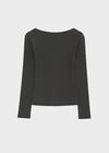 Ronpo SET - Deep V-neck Long Sleeve Tee, Sleeveless