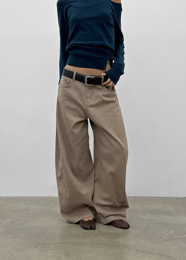 [MADE] Latch Wide Cotton Pants