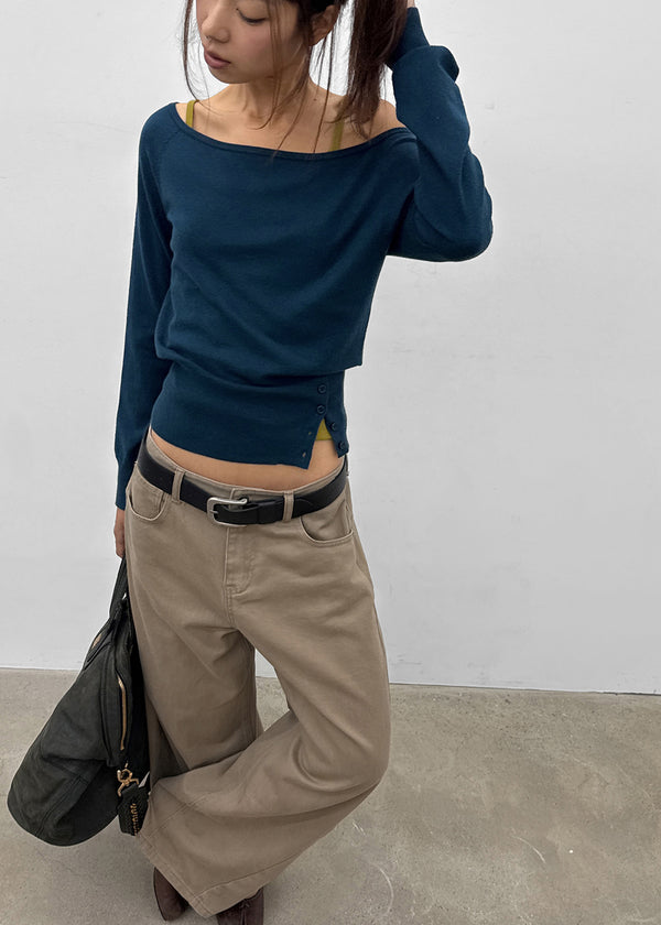 [MADE] Latch Wide Cotton Pants