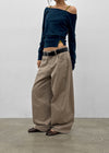 [MADE] Latch Wide Cotton Pants