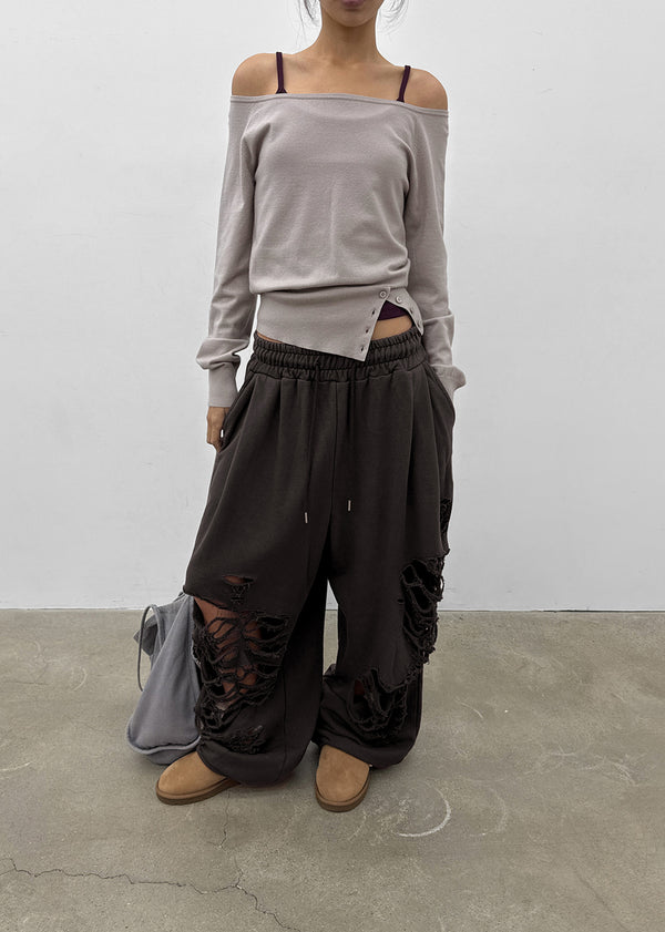 Eden Damaged String Pants