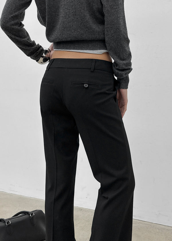 [MADE] Hiku Semi Low-Waist Bootcut Slacks
