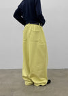 (UNISEX) Coupe Wide Elastic String Pants