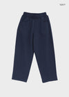 (UNISEX) Coupe Wide Elastic String Pants