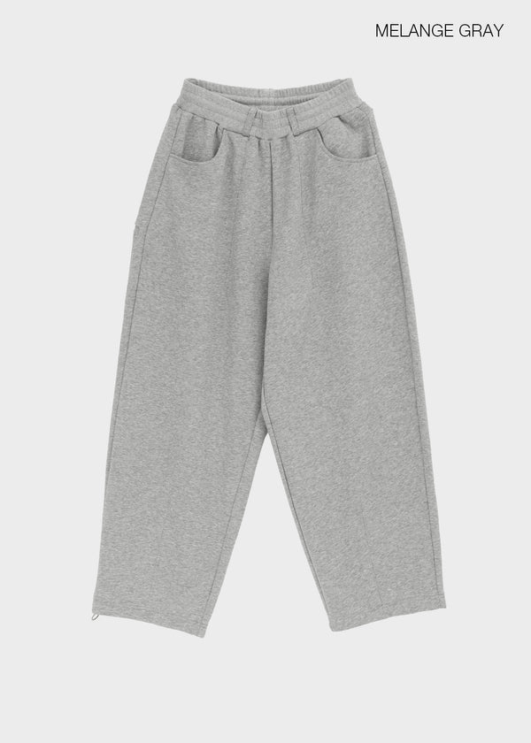 (UNISEX) Coupe Wide Elastic String Pants