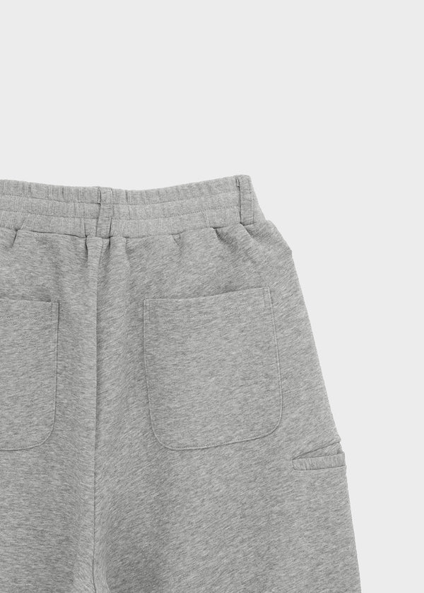 (UNISEX) Coupe Wide Elastic String Pants