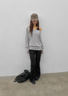 Ricky Two-Way Cut Bootcut Pants
