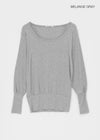 [MADE] Rubein One-Shoulder Warmer Long Sleeve Tee