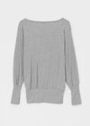 [MADE] Rubein One-Shoulder Warmer Long Sleeve Tee