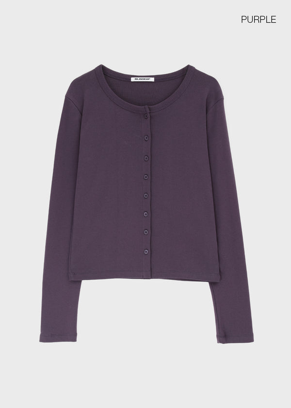 [B-BASIC] Standard Round Cardigan (2size)
