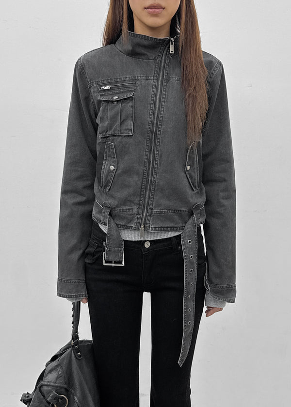 [MADE] Wobbet High-Neck Cotton Jacket