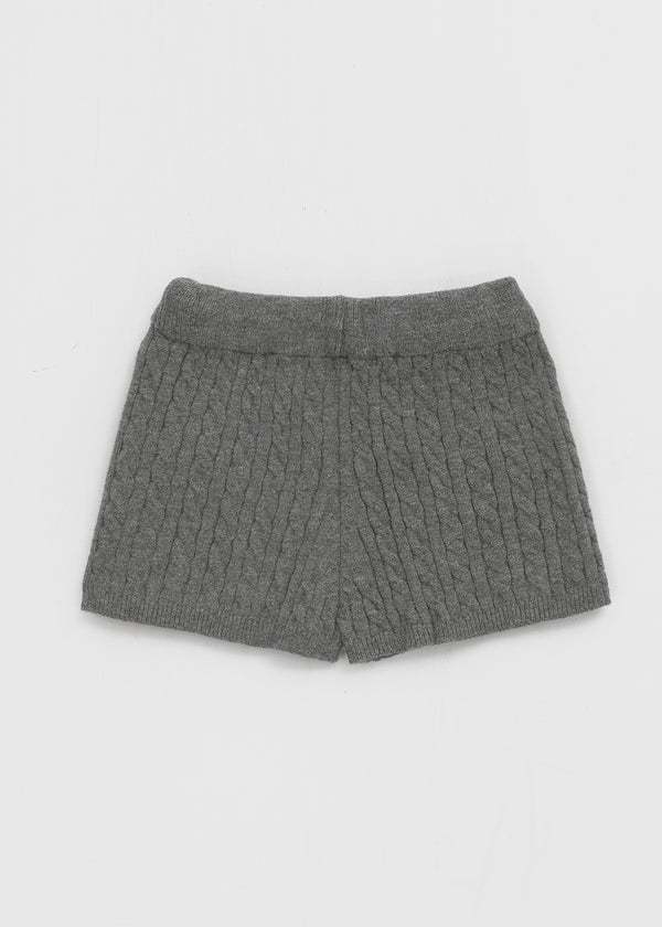 Adro Cable Knit Elastic Shorts