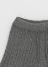 Adro Cable Knit Elastic Shorts