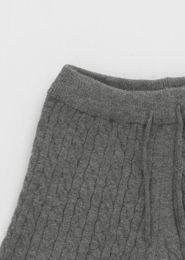Adro Cable Knit Elastic Shorts