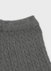 Adro Cable Knit Elastic Shorts