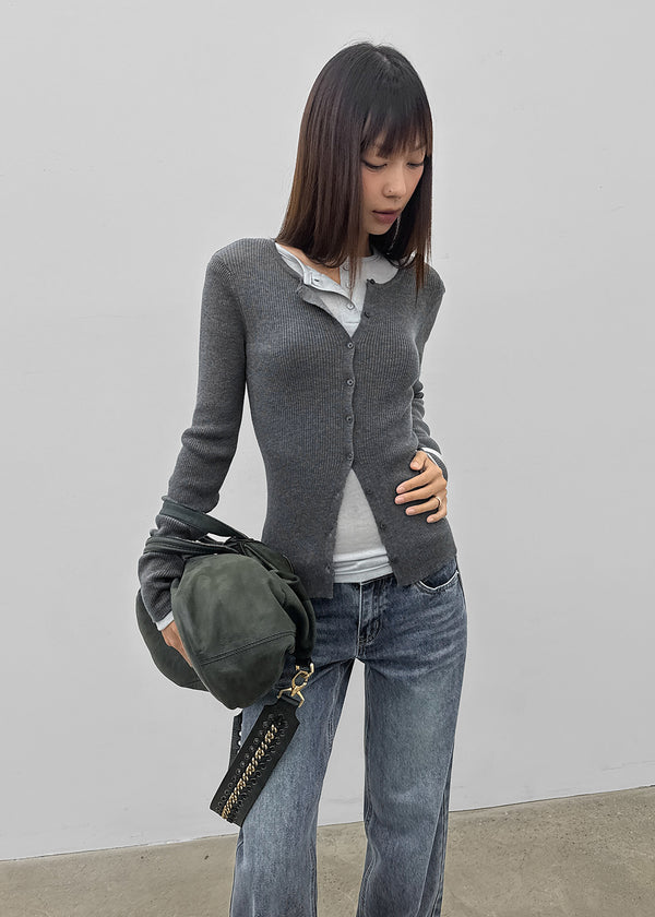 [MADE] Loeve Low-Waist Straight Denim Pants