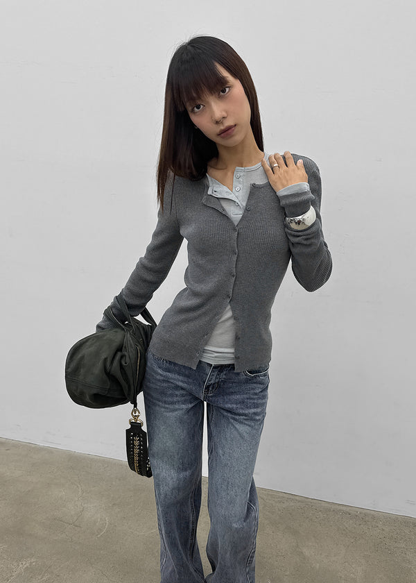 [MADE] Loeve Low-Waist Straight Denim Pants