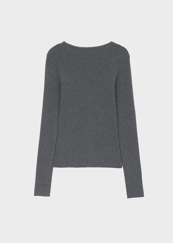 [MADE] Soflene Wool Round Neck Cardigan
