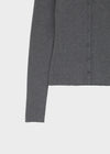 [MADE] Soflene Wool Round Neck Cardigan