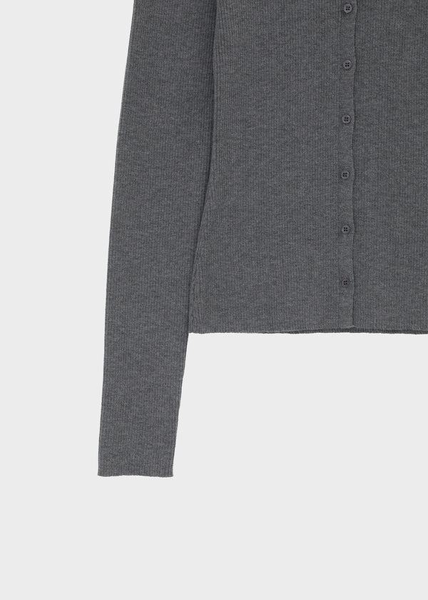 [MADE] Soflene Wool Round Neck Cardigan