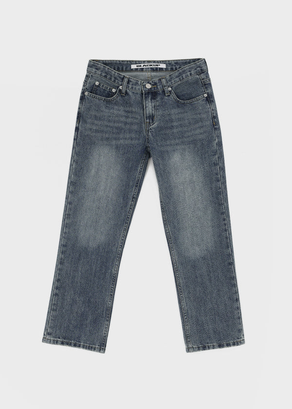 [MADE] Glot Low-Waist Crooked Denim Pants