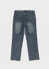 [MADE] Glot Low-Waist Crooked Denim Pants