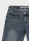 [MADE] Glot Low-Waist Crooked Denim Pants