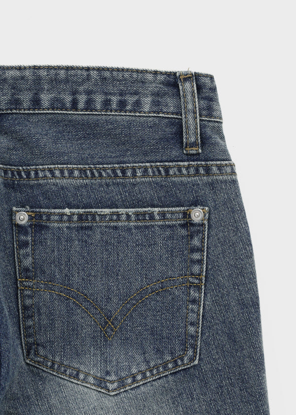 [MADE] Glot Low-Waist Crooked Denim Pants