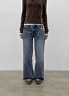 [MADE] Loeve Low-Waist Straight Denim Pants