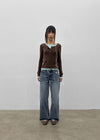[MADE] Loeve Low-Waist Straight Denim Pants