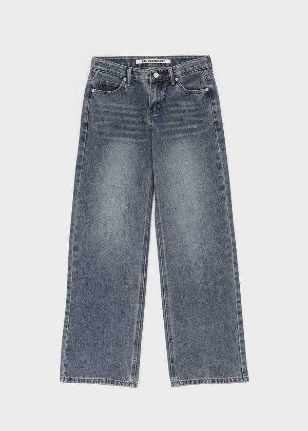 [MADE] Loeve Low-Waist Straight Denim Pants