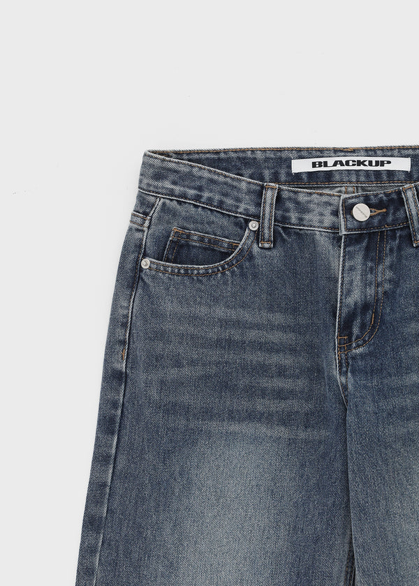 [MADE] Loeve Low-Waist Straight Denim Pants