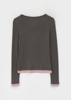 [MADE] Yusia Layered Snap Long Sleeve T-shirt